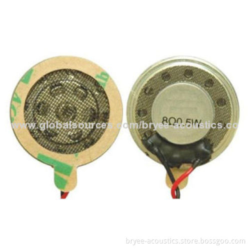 Mylar Speaker, Measures 20.0 x 4.5mm, Middle Range for Telecom Devices